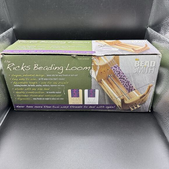 Beadsmith Ricks Beading Loom By Bead Smith New In Open Box - Picture 1 of 8